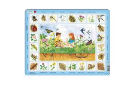 Пазл Larsen рамка-вкладыш На лугу (NA1-UA) - Фото