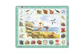 Пазл Larsen рамка-вкладыш На море (NA2-UA) - Фото