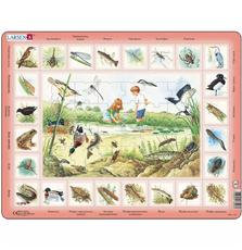 Пазл Larsen рамка-вкладыш На озере (NA3-UA)