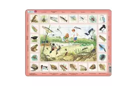 Пазл Larsen рамка-вкладыш На озере (NA3-UA) - Фото