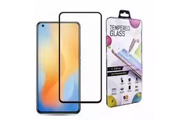 Скло захисне Drobak Vivo Y30 Full Cover Full Glue (Black) (222230) (222230) - Фото