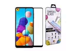 Скло захисне Drobak Samsung A21S (Black) (121277) (121277) - Фото
