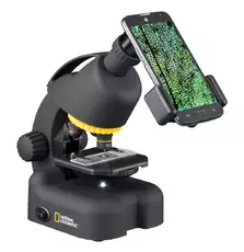 Микроскоп National Geographic 40x-640x с адаптером для смартфона (922416)