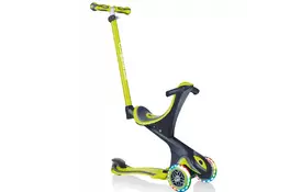Скутер Globber Go up comfort lights 5 в 1 зелений з підсвічуванням (459-106-2) - Фото