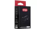 Зарядное устройство Ergo ECC-224 Mini 2.4A 2xUSB Car Charger (Black) (EСC-224 Mini (B))