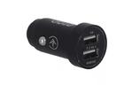 Зарядное устройство Ergo ECC-224 Mini 2.4A 2xUSB Car Charger (Black) (EСC-224 Mini (B))