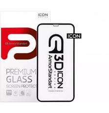 Стекло защитное Armorstandart Icon 3D Apple iPhone 12 Black (ARM57192)