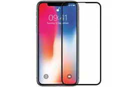 Скло захисне Armorstandart 3D Soft Edge Apple iPhone X Black (ARM51808) - Фото