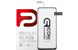 Стекло защитное Armorstandart Icon Xiaomi Redmi Note 9 Black (ARM56646) - Фото