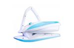 Санки Plastkon Skidrifter белые с голубым (49098)
