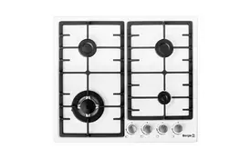 Варочная поверхность Borgio 6942-15 FFD white Enamelled - Фото