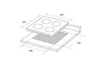 Варочная поверхность Borgio 6272-18 (Black Glass) FFD