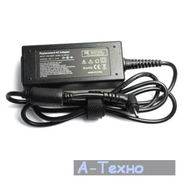 Блок питания к ноутбуку PowerPlant SAMSUNG 220V, 40W, 12V, 3.3A (2.5*0.7mm) (SA40A2507) - Фото 1