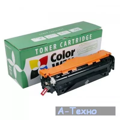Картридж ColorWay для HP CLJ M351/M451 Cyan (CE411A) (CW-H411CM) - Фото 1