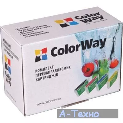 Комплект перезаправляемых картриджей ColorWay BROTHER LC-61/LC-980/LC-1100 (DCP145RN-4.1) - Фото 1