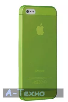 Чехол для моб. телефона OZAKI iPhone 5/5S O!coat 0.3 JELLY/Green (OC533GN) - Фото 1