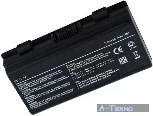 Аккумулятор для ноутбука ASUS Eee PC 1004DN (A31-U1 AS-U1F-6) 10,8V 5200mAh PowerPlant (NB00000255) - Фото 1
