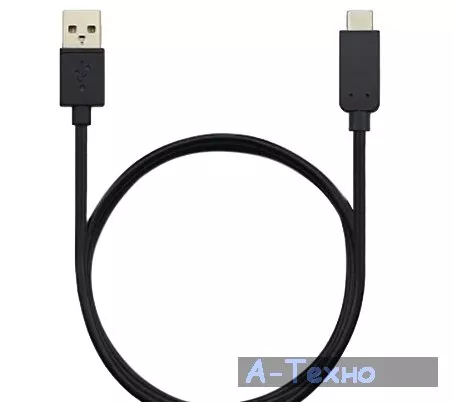 Дата кабель Value USB 3.0 - USB 3.1 Type-C 1 м Black (S0628) - Фото 1
