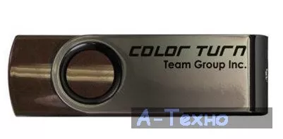 USB флеш накопитель Team 8GB Color Turn E902 Brown USB 2.0 (TE9028GN01) - Фото 1