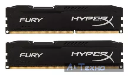 Модуль памяти для компьютера DDR3 16GB (2x8GB) 1866 MHz LoFury Kingston (HX318LC11FBK2/16) - Фото 1