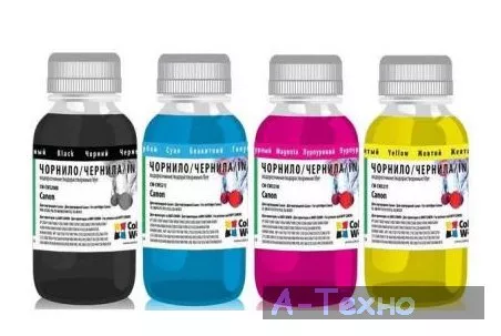 Чернила ColorWay Canon UV CLI-426 BK/С/M/Y (CW-CU426SET01) - Фото 1