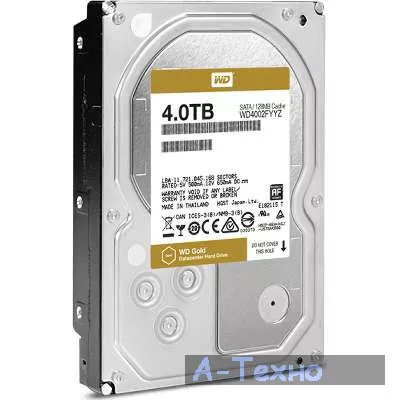 Жесткий диск 3.5" 4TB Western Digital (WD4002FYYZ) - Фото 1