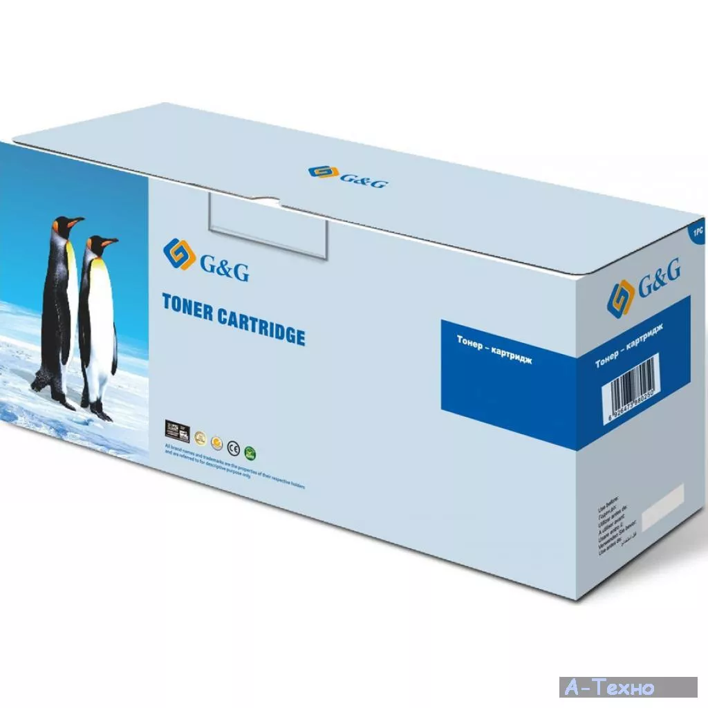Картридж G&G для HP CLJ M551/M570/M575 Cyan (6K) (G&G-CE401A) - Фото 1