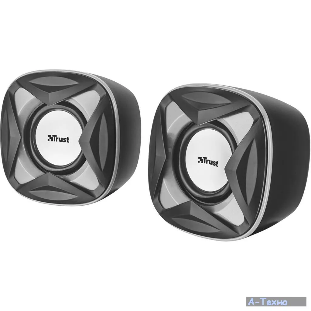 Акустическая система Trust Xilo Compact 2.0 Speaker Set black (21180) - Фото 1