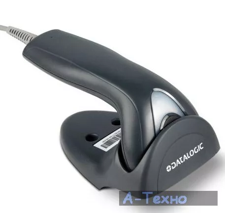 Сканер штрих-кода Datalogic Touch TD1100 65 Lite, USB, c подставкой, Black (TD1120-BK-65K1) - Фото 1