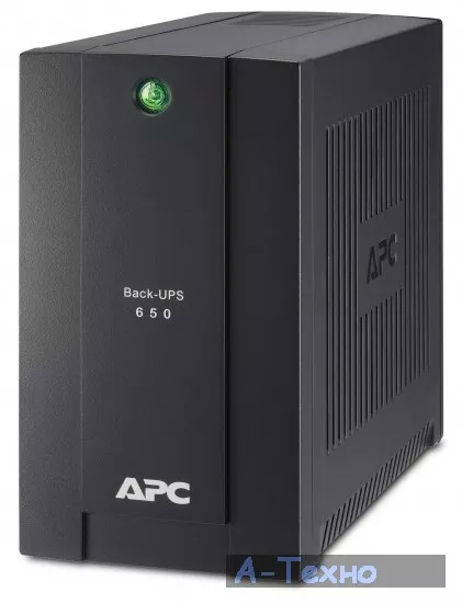 Источник бесперебойного питания APC Back-UPS 650VA, Schuko (BC650-RSX761) - Фото 1