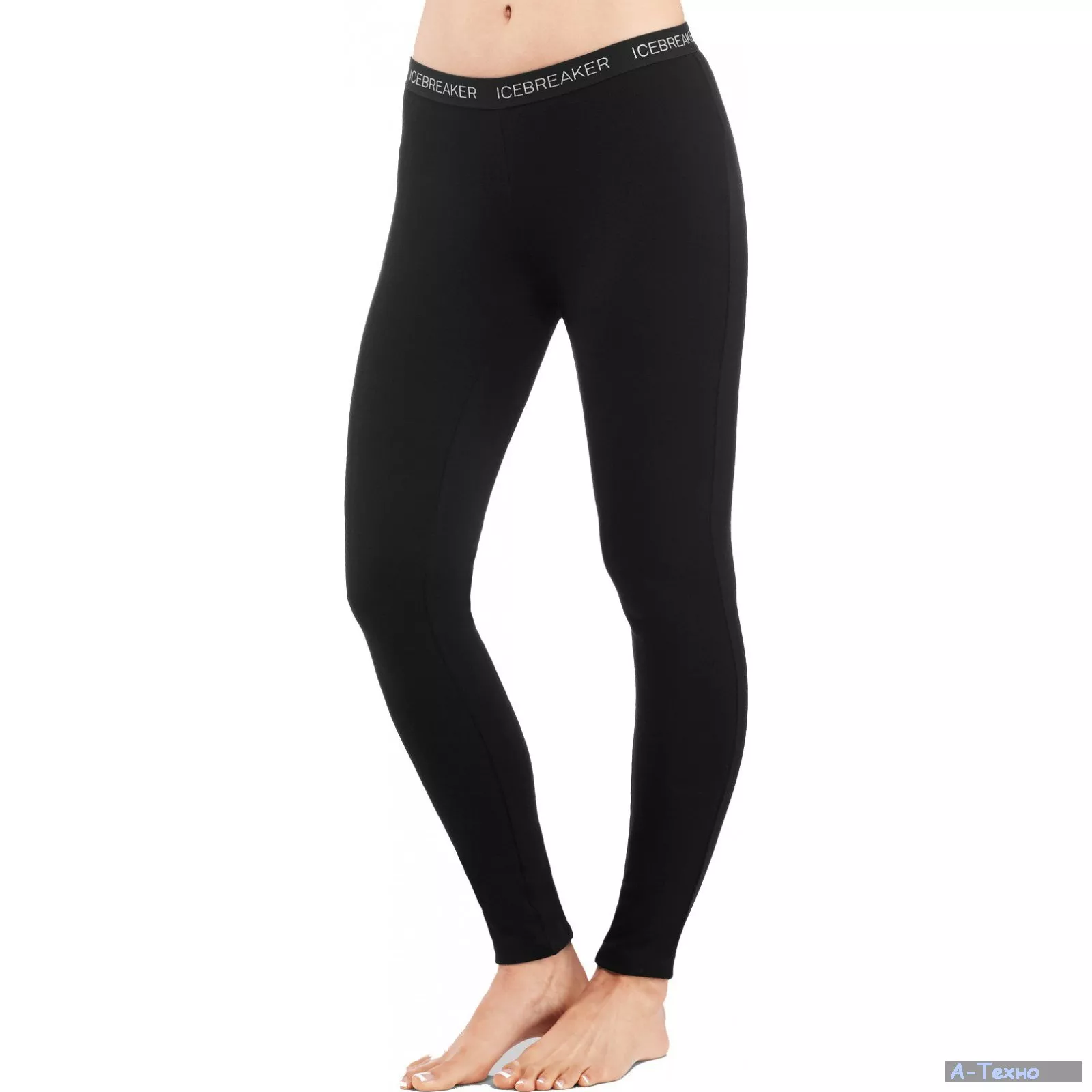 Термоштаны Icebreaker BF 260 Vertex Leggings WMN black S (100 526 001 S) - Фото 1