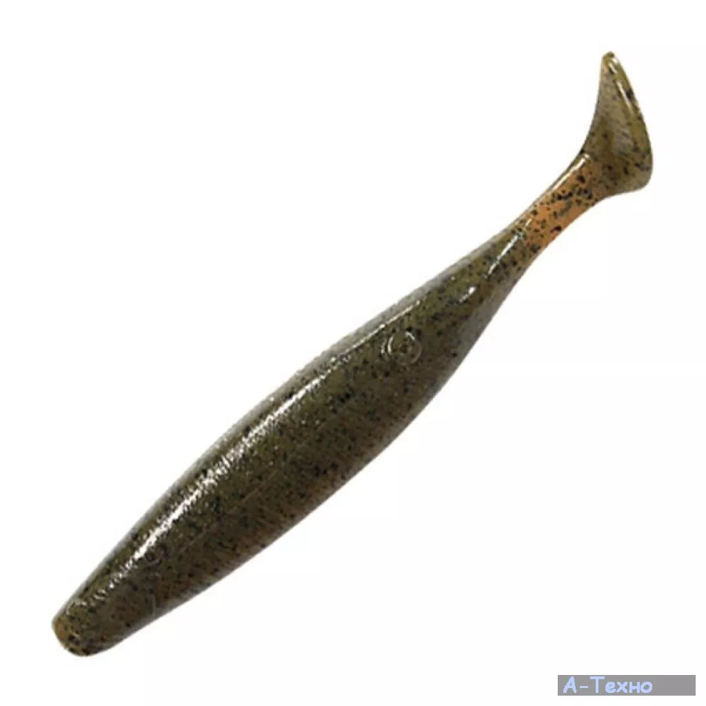 Силикон рыболовный Jackall DAGGER MINNOW 5” GREEN PUMPKIN PEPPER 5 шт (1699.10.77) - Фото 1