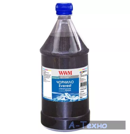 Чернила WWM EPSON UNIVERSAL EVEREST Light Black 1000г pigmented (EP02/LBP-3) - Фото 1
