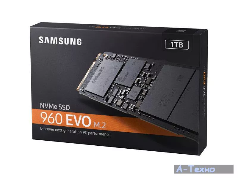 Накопитель SSD M.2 2280 1TB Samsung (MZ-V6E1T0BW) - Фото 1