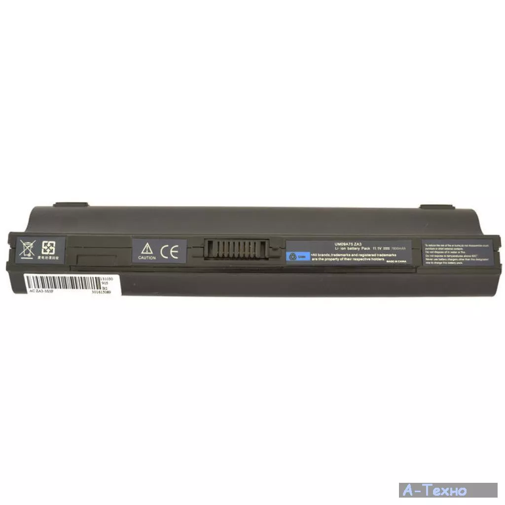 Аккумулятор для ноутбука Alsoft Acer UM09B31 7800mAh 9cell 11.1V Li-ion (A41239) - Фото 1