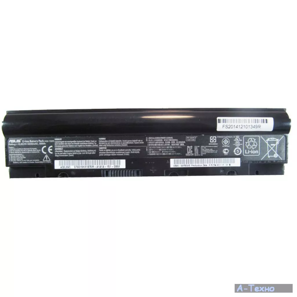 Аккумулятор для ноутбука ASUS Asus A32-1025 5200mAh 6cell 11.1V Li-ion (A41883) - Фото 1