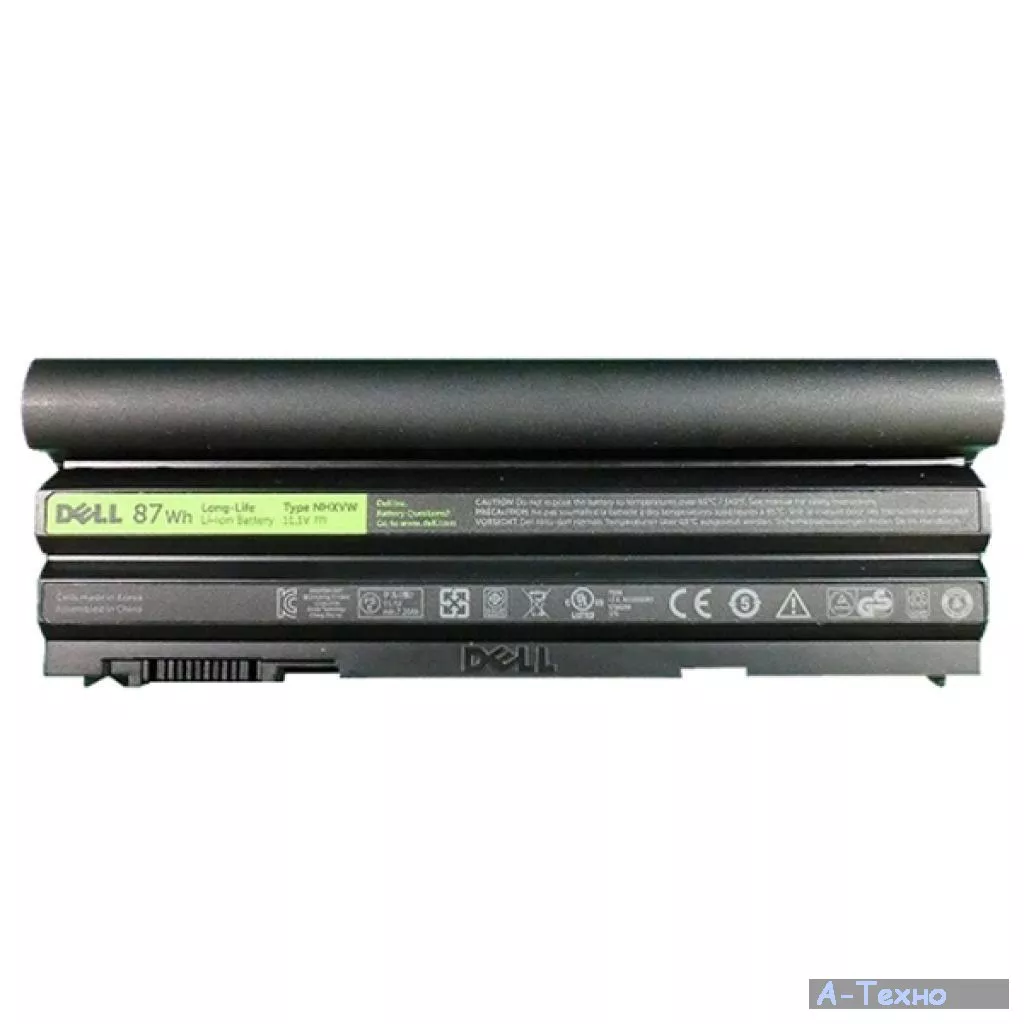 Аккумулятор для ноутбука Alsoft Dell Latitude E5420 NHXVW 7800mAh 9cell 11.1V Li-ion (A41710) - Фото 1