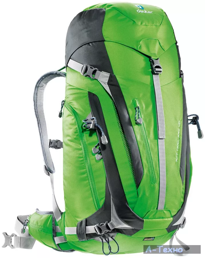 Рюкзак Deuter ACT Trail PRO 40 2431 spring-anthracite (3441315 2431) - Фото 1