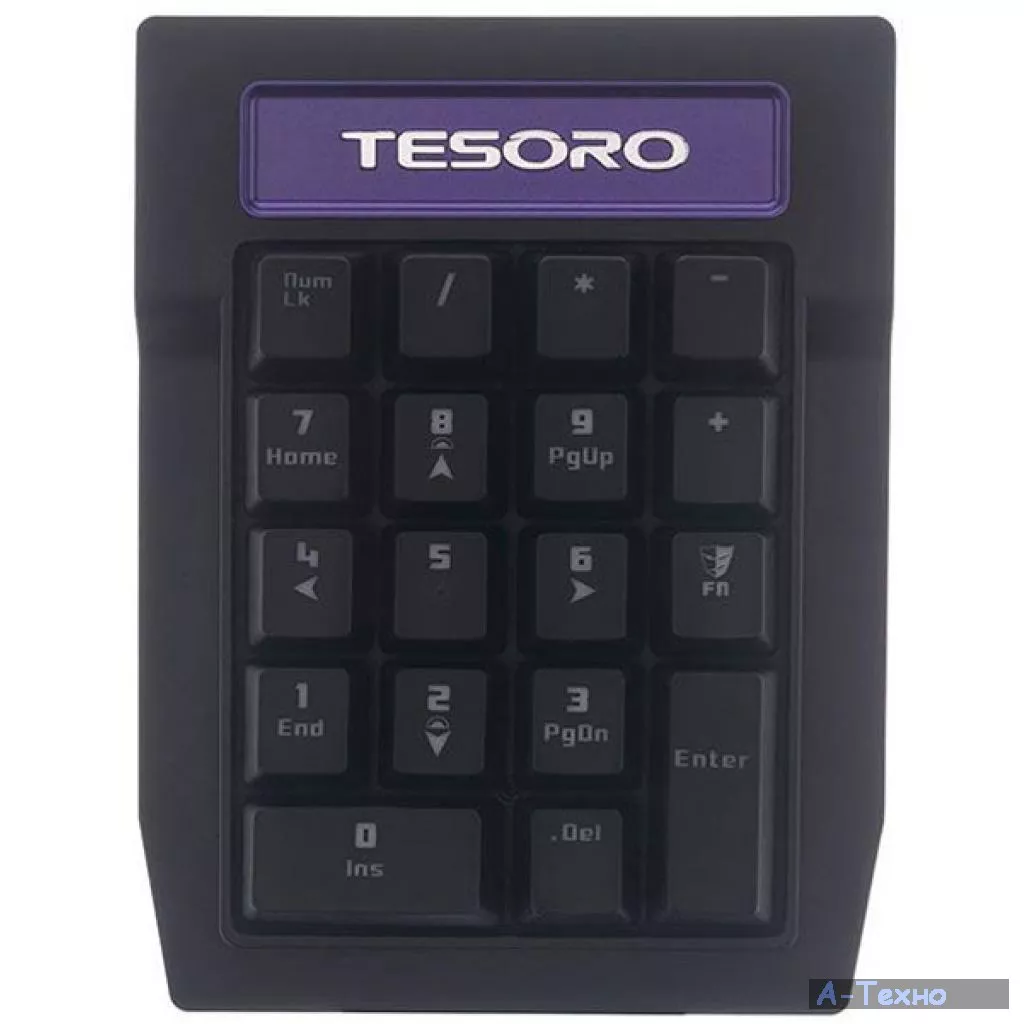 Клавиатура Tesoro Tizona Numpad red switch (TS-G2 N-P RD) - Фото 1