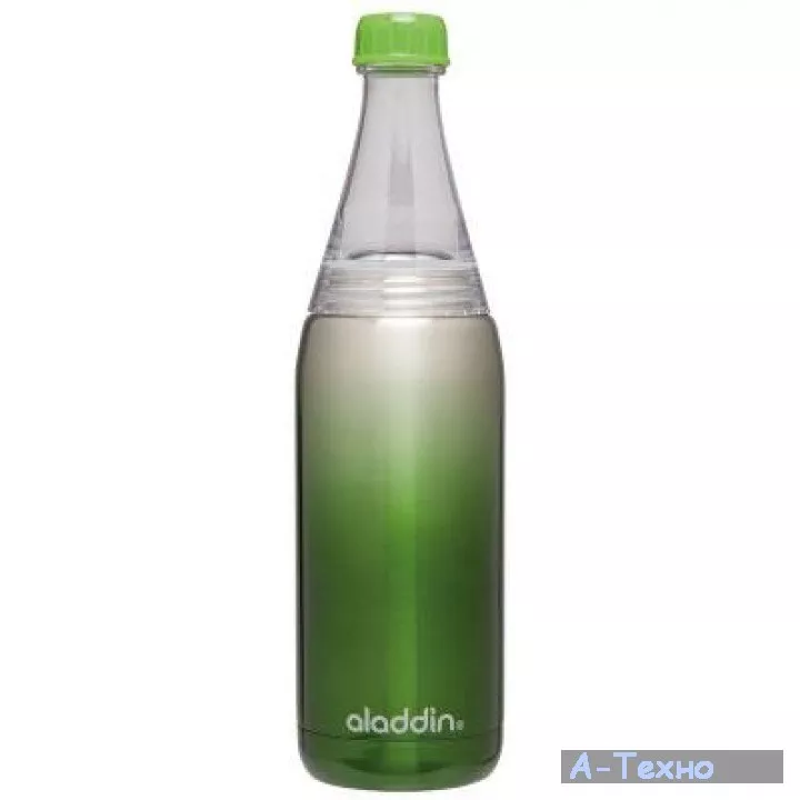 Бутылка для воды Aladdin Fresco Twist&Go 0,6 л зеленая (6939236337175) - Фото 1
