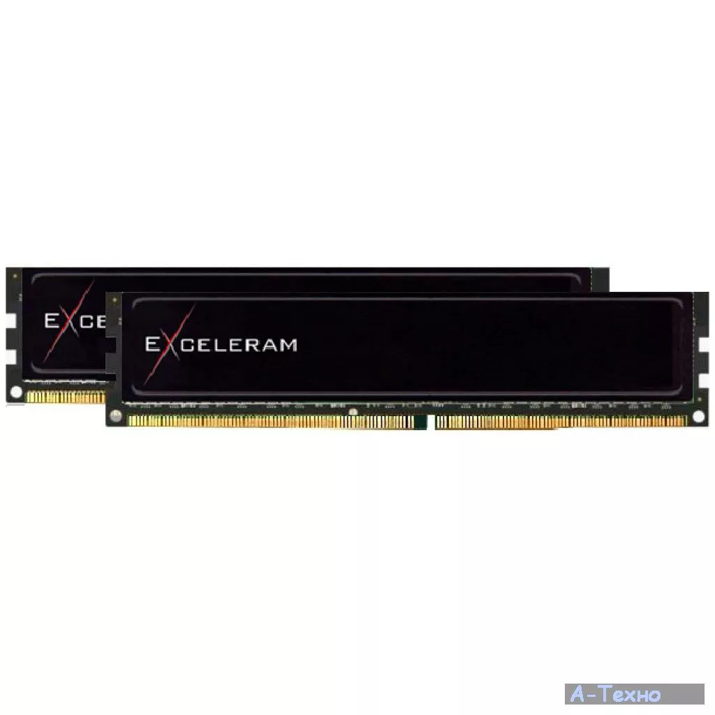 Модуль памяти для компьютера DDR4 8GB (2x4GB) 2133 MHz Black Sark eXceleram (ED40821AD) - Фото 1