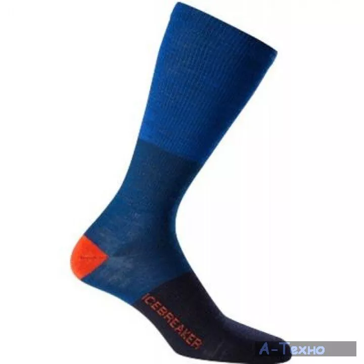 Термоноски Icebreaker Lifestyle Crew UL MEN gradient cadet L (104 050 401 L) - Фото 1