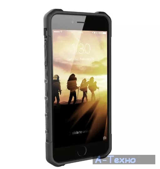 Чехол UAG для iPhone 8Plus/7Plus/6sPlus/6Plus Plasma Ash - Фото 1