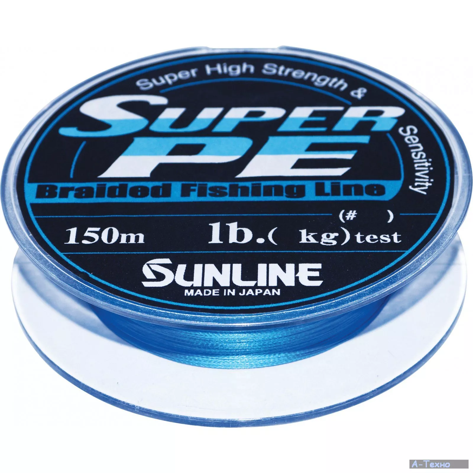 Шнур Sunline Super PE BlueBird special 150м (голуб.) 0.128мм 6LB/3кг (1658.05.52) - Фото 1