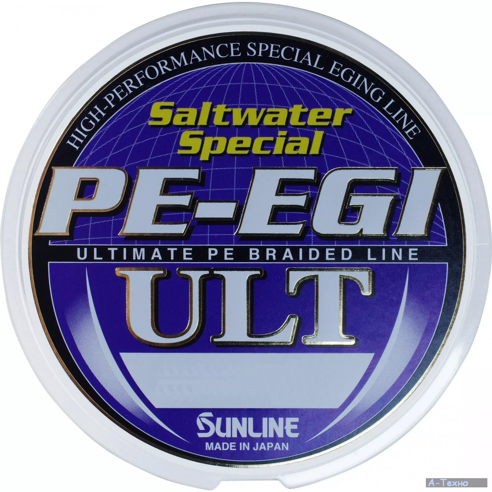 Шнур Sunline PE-EGI ULT 120m #0.6/0.128мм 4.5кг (1658.05.90) - Фото 1
