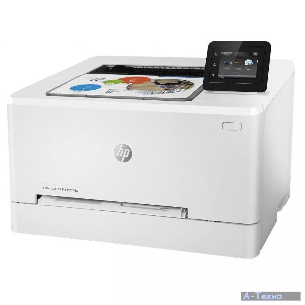 Лазерный принтер HP Color LaserJet Pro M254dw c Wi-Fi (T6B60A) - Фото 1