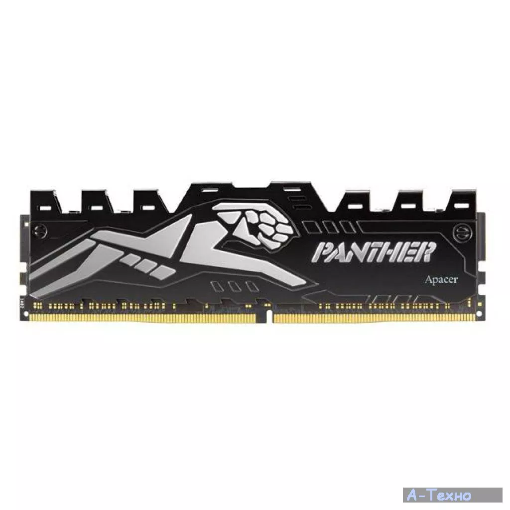 Модуль памяти для компьютера DDR4 16GB 2400 MHz Panther Silver Apacer (EK.16G2T.GEF) - Фото 1