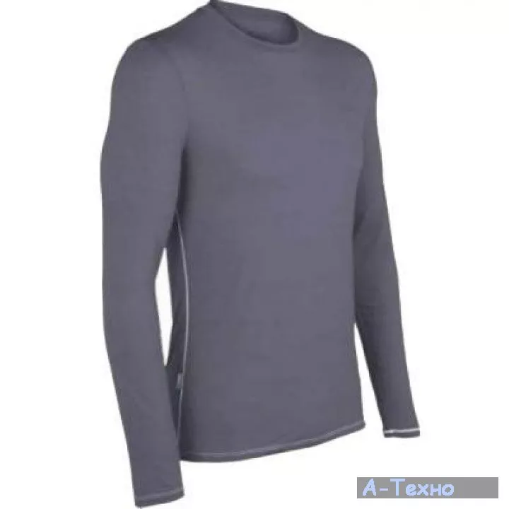 Термофутболка Icebreaker BF 150 Anatomica LS Crewe MEN monsoon/white XL (100 468 E19 XL) - Фото 1