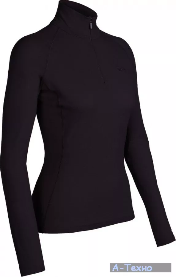 Термофутболка Icebreaker BF 200 Chakra Zip WMN cognac M (IBE 124 G56 M) - Фото 1