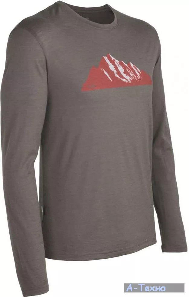 Термофутболка Icebreaker Tech T Lite LS MEN Roots trail L (100 782 L24 L) - Фото 1